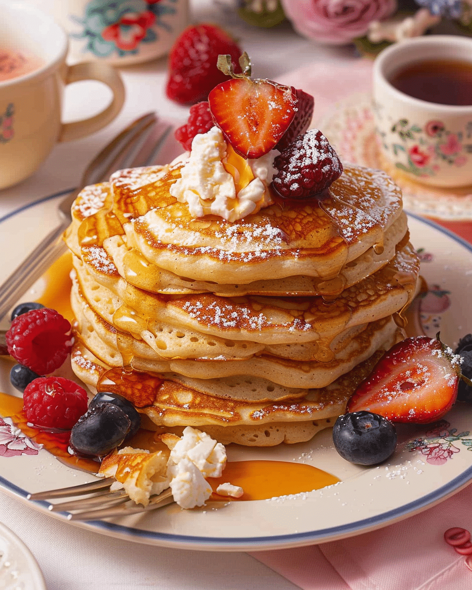 Cottage Cheese Pancakes