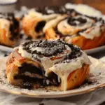 Oreo-Stuffed Cinnamon Rolls