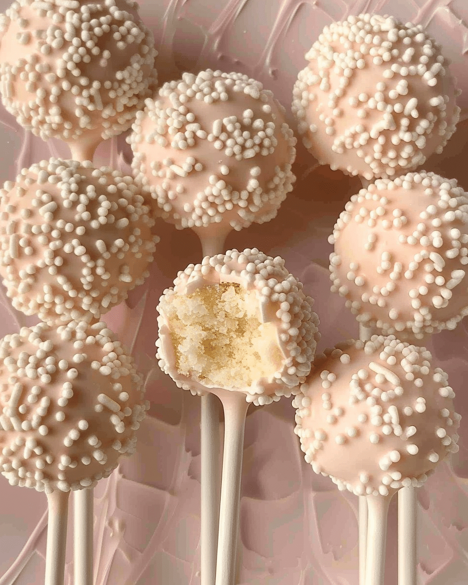 Starbucks Copycat Birthday Cake Pops