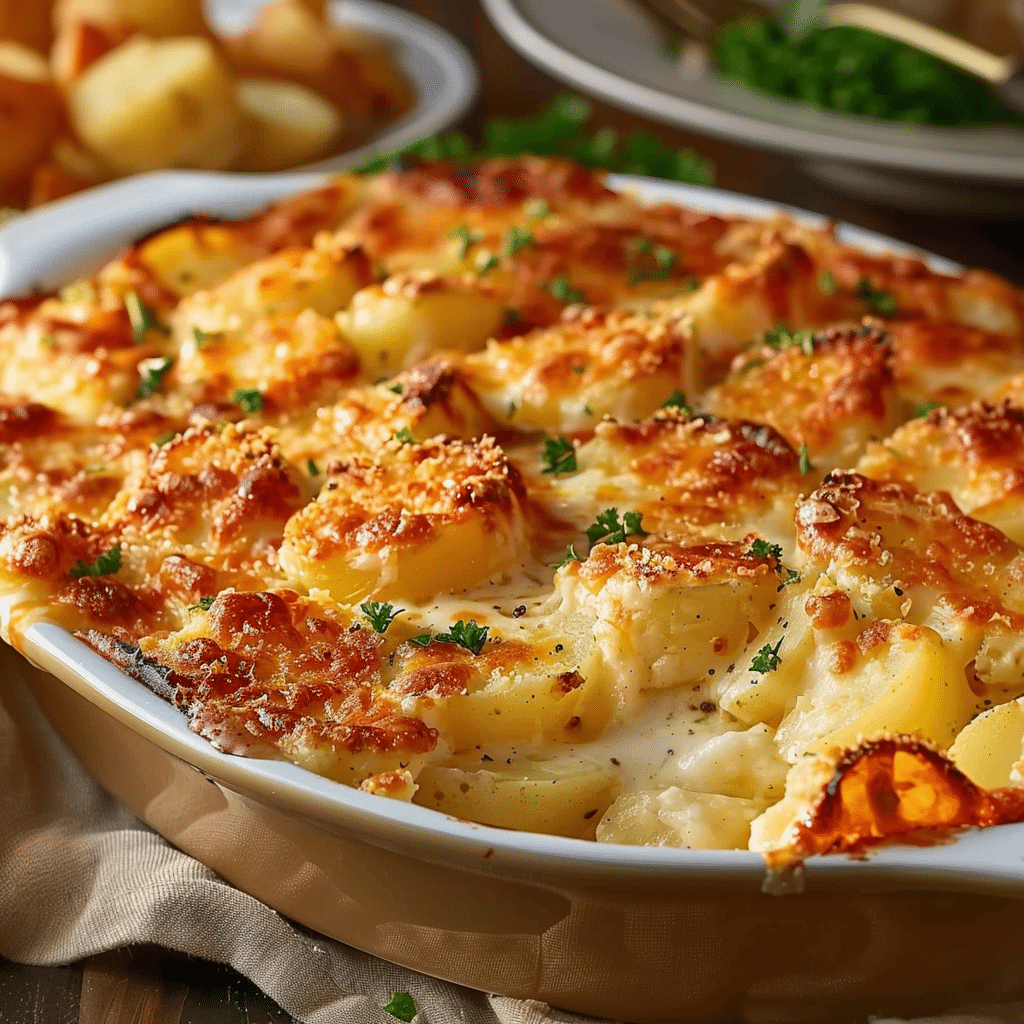 Copycat Ruth's Chris Potatoes au Gratin