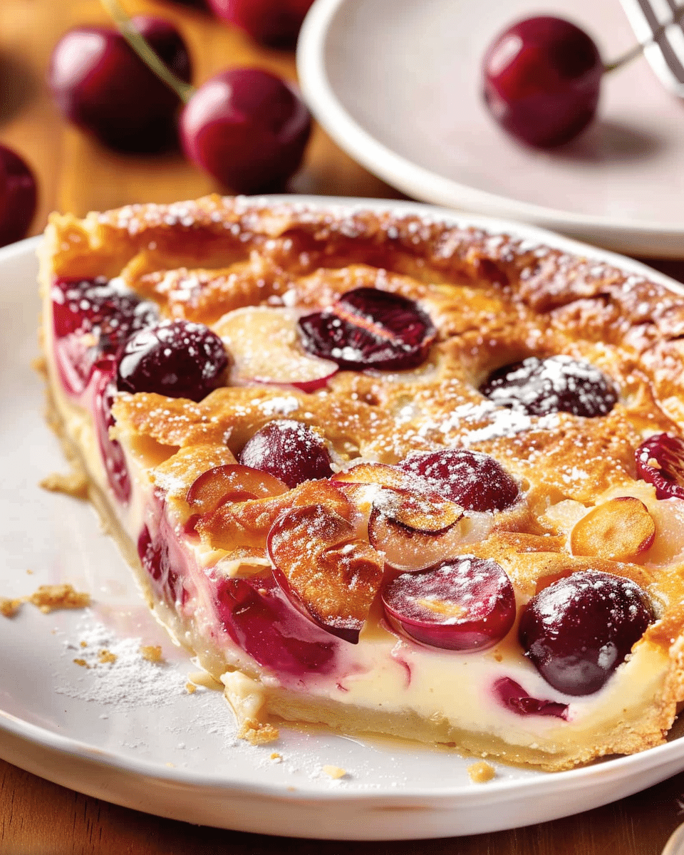 Gluten-Free Cherry Clafoutis