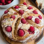 Sourdough White Chocolate and Raspberry Bread