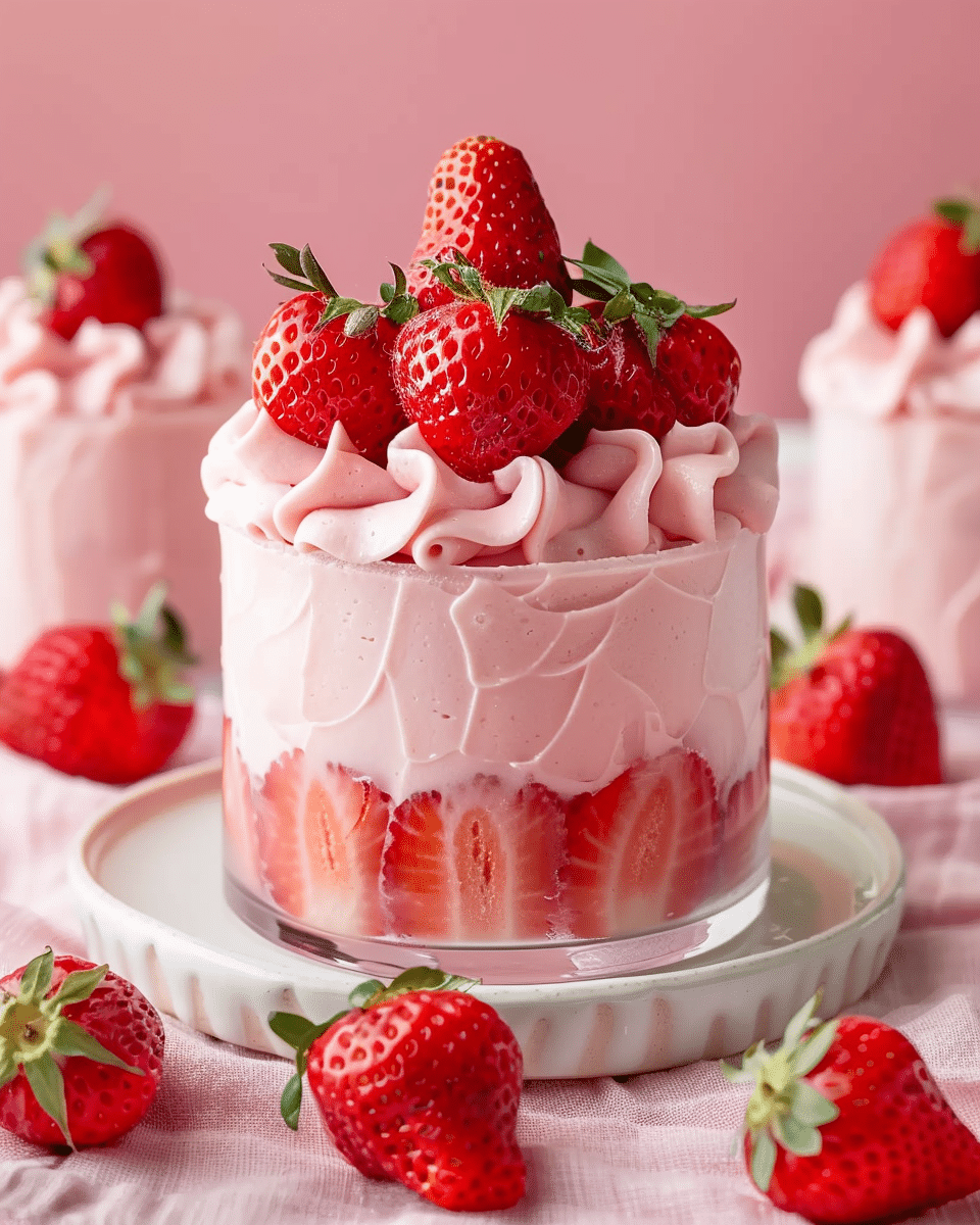 Strawberry Mousse