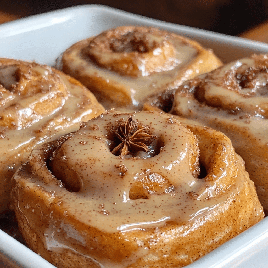 Chai Cinnamon Rolls