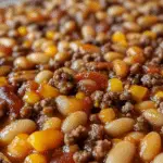 Baked Beans & Ground Beef Casserole