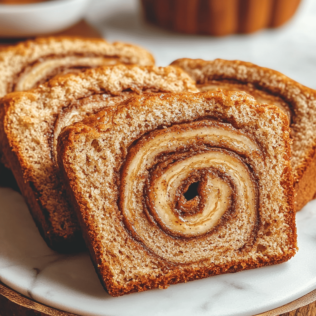 Cinnamon-Swirled Banana Bread