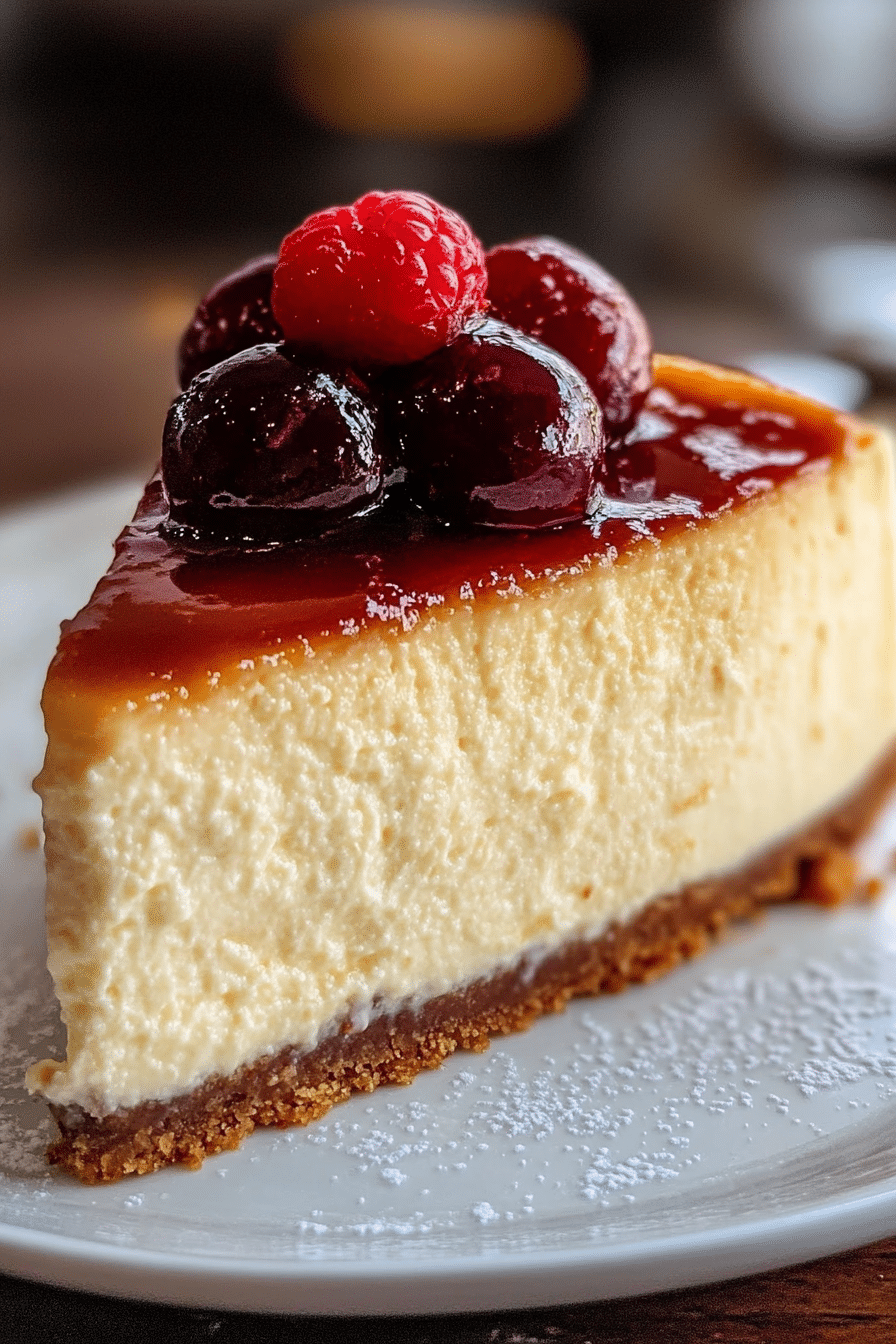 Classic New York-Style Cheesecake