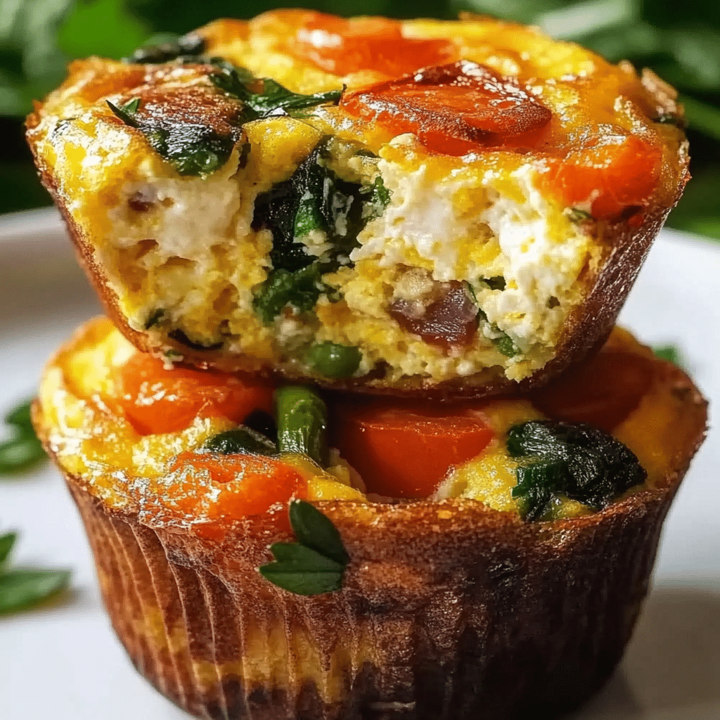 Veggie-Loaded Breakfast Frittata Cups