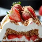 Biscoff Strawberry Delight (No-Bake)