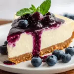 No-Bake Blueberry Cheesecake