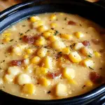 Slow Cooker Amish Corn Chowder