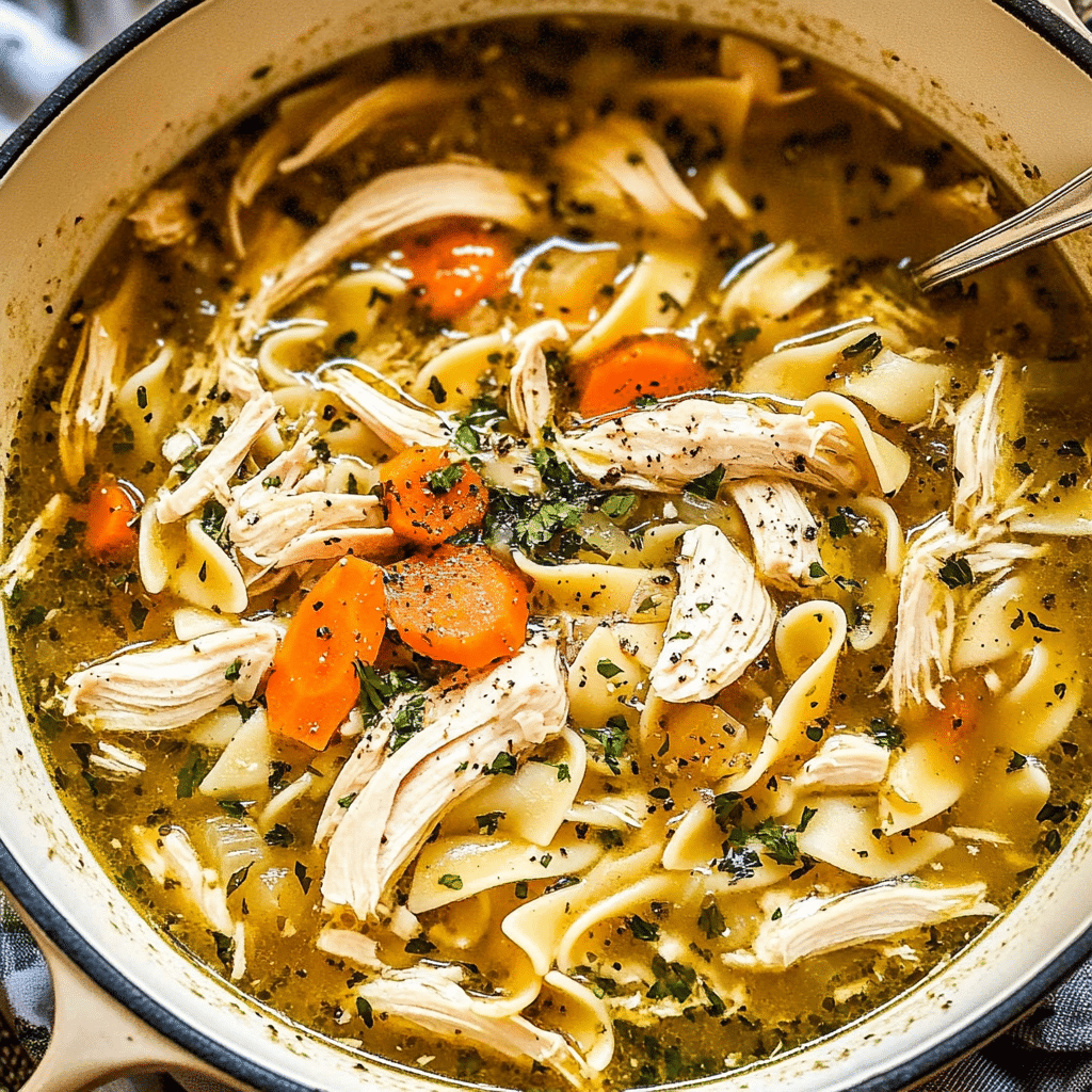 Classic Chicken Noodle Soup