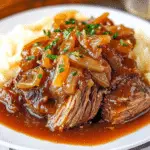 Slow Cooker French Onion Pot Roast