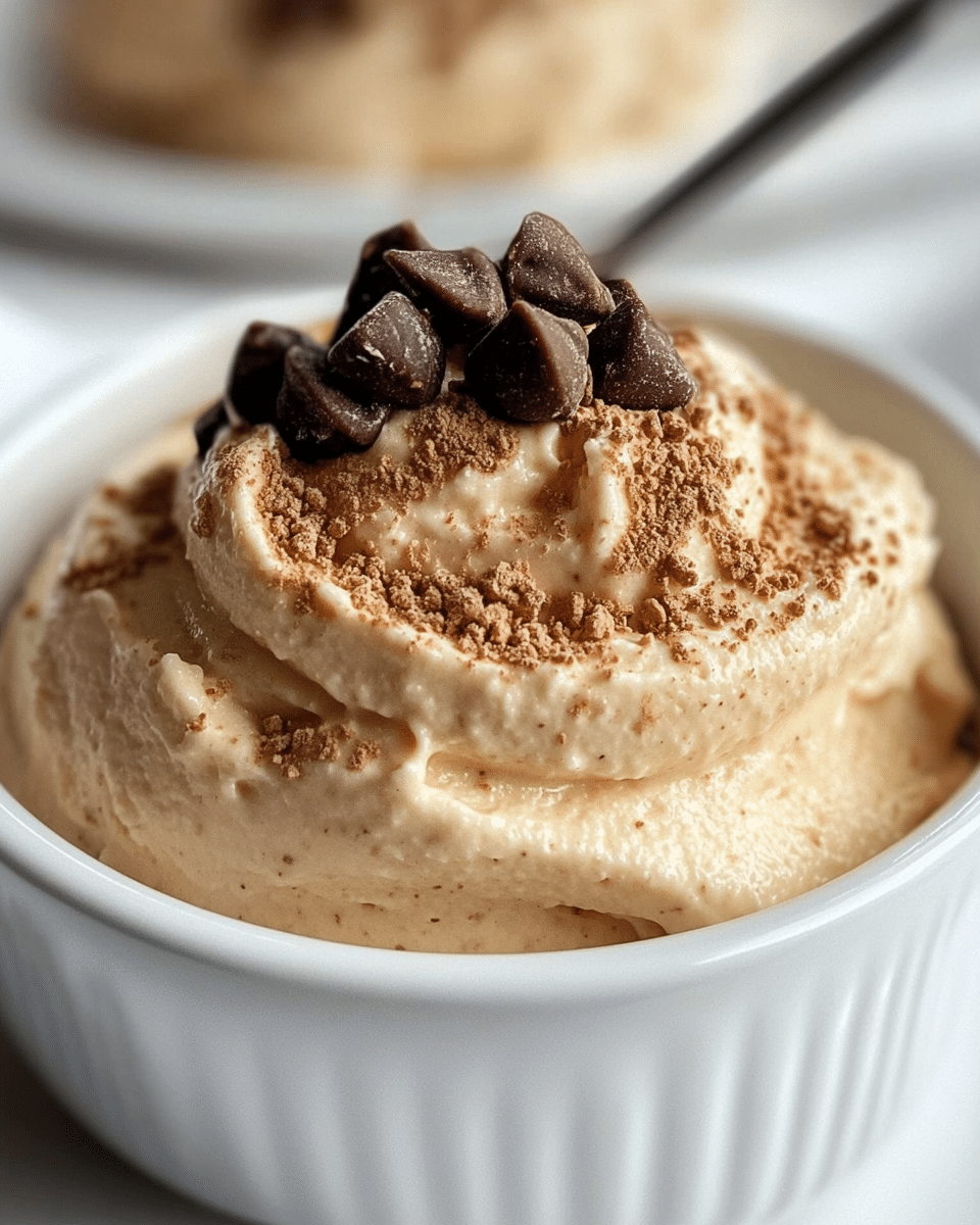 5-Minute Cottage Cheese Peanut Butter Mousse