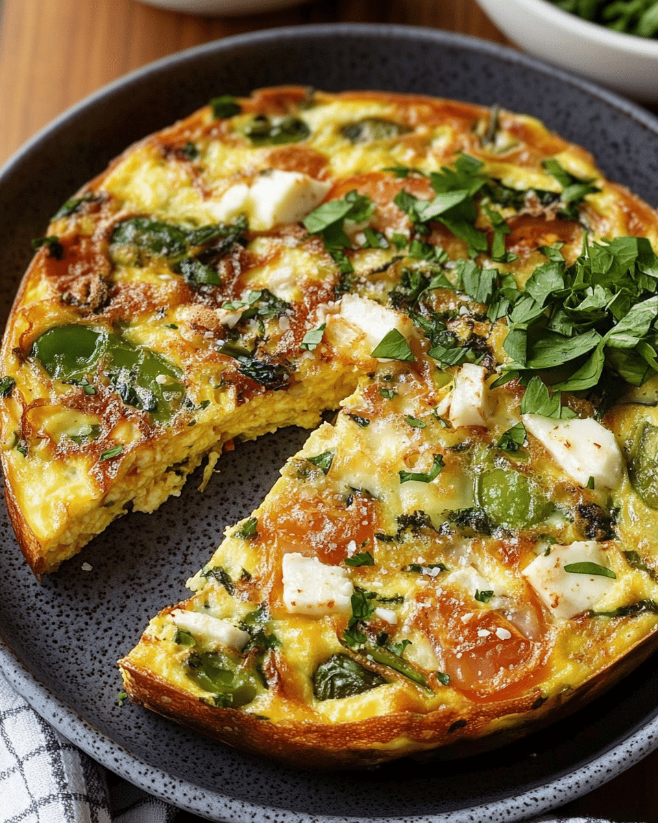 Air Fryer Frittata