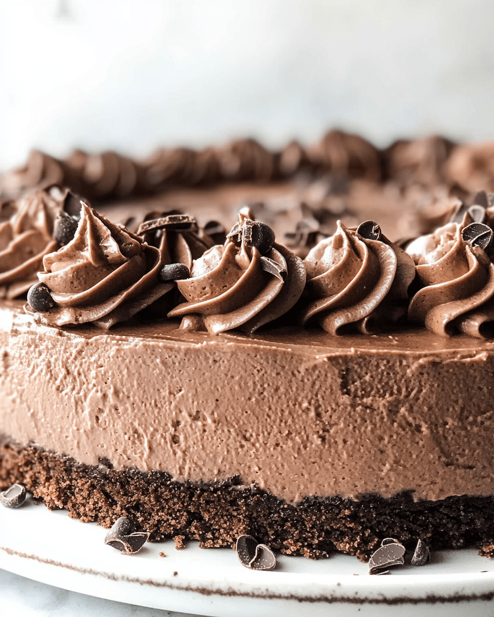 Chocolate Ice Cream Cake