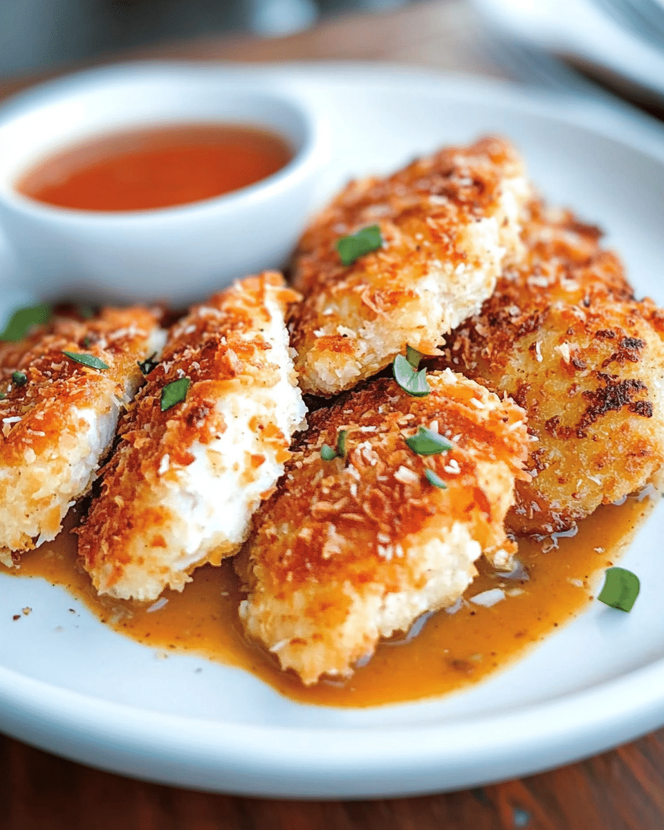 Coconut-Crusted Chicken Tenders