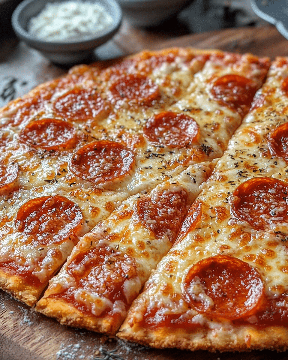 Cottage Cheese Pizza Crust