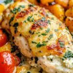 Protein-Packed Cottage Cheese Stuffed Chicken