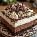 Triple Chocolate Mousse Cake