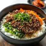 Korean Ground Beef Bowl