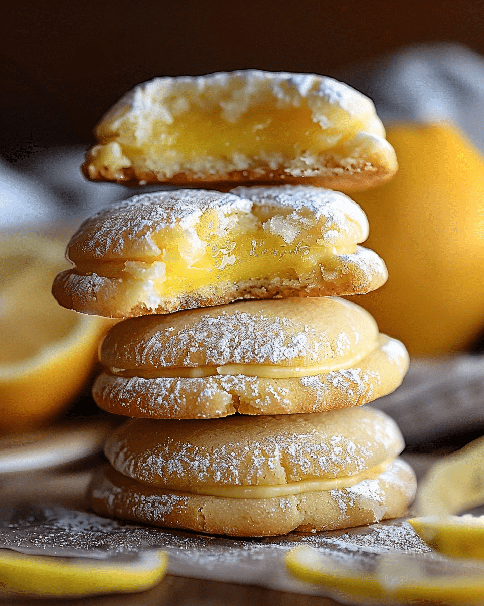 Stuffed Lemon Cookies