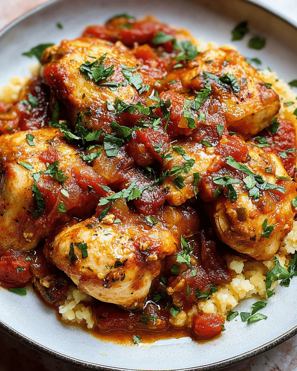 Chicken Cacciatore