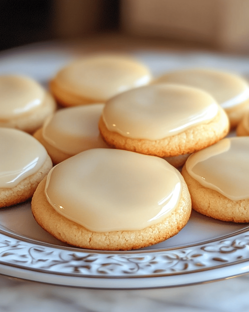 Maple Cookies with Maple Icing