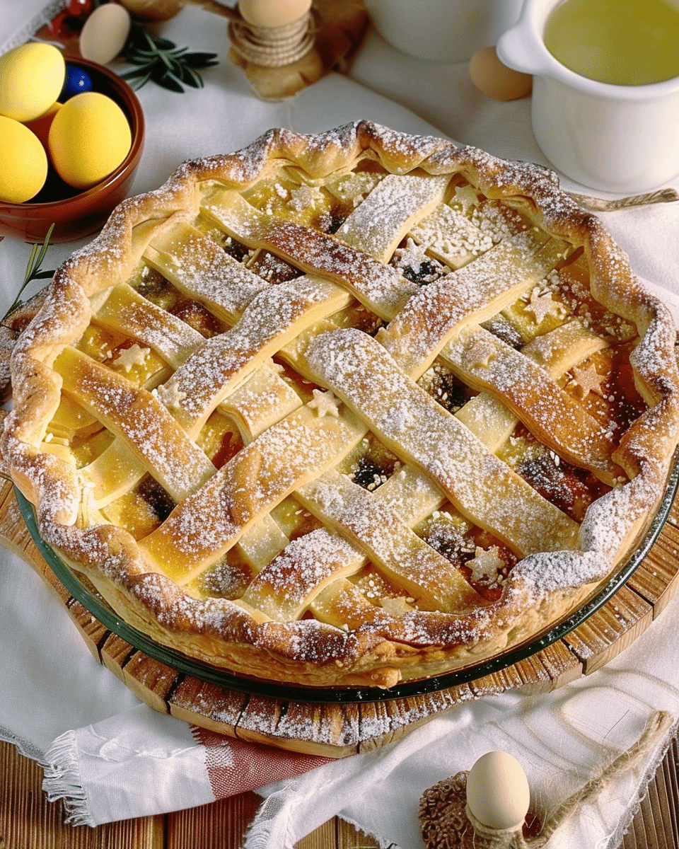 Pastiera (Italian Easter Pie)