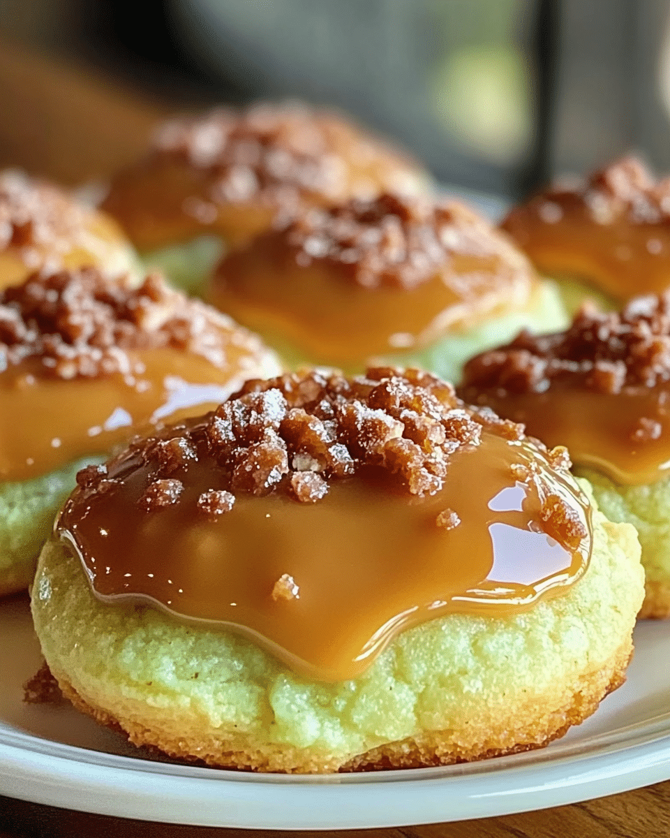 Cheesecake-Stuffed Caramel Apple Cookies