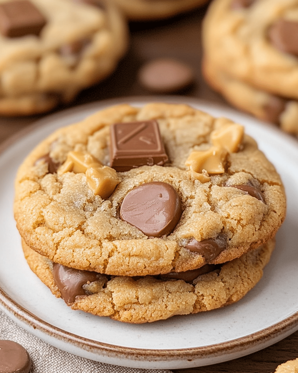 Reese’s Overloaded Peanut Butter Cookies