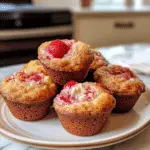 Strawberry Cottage Cheese Muffins