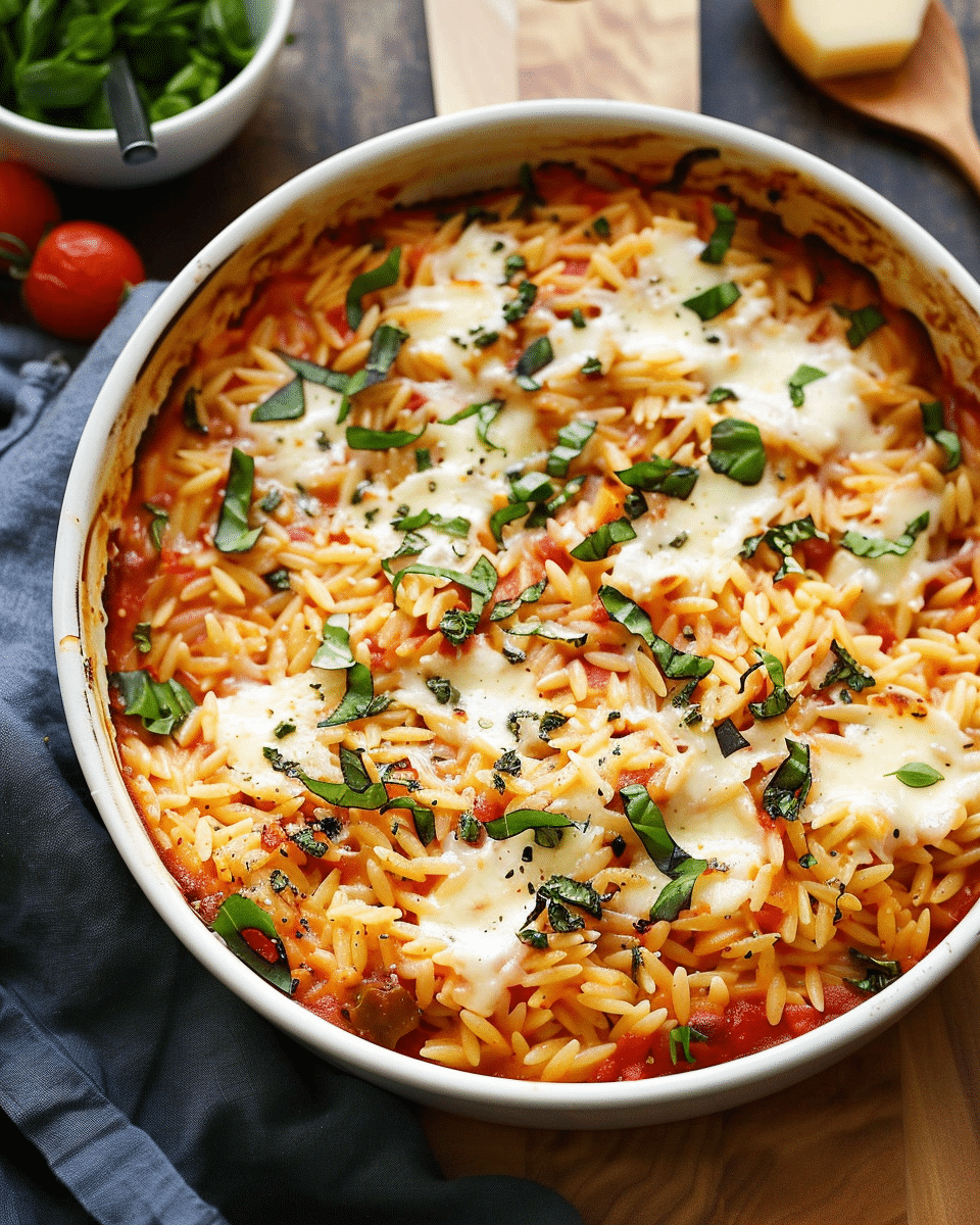 Baked Orzo Pasta