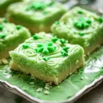 Green Sugar Cookie Bars