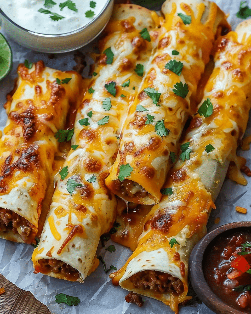 Cheesy Taco Sticks