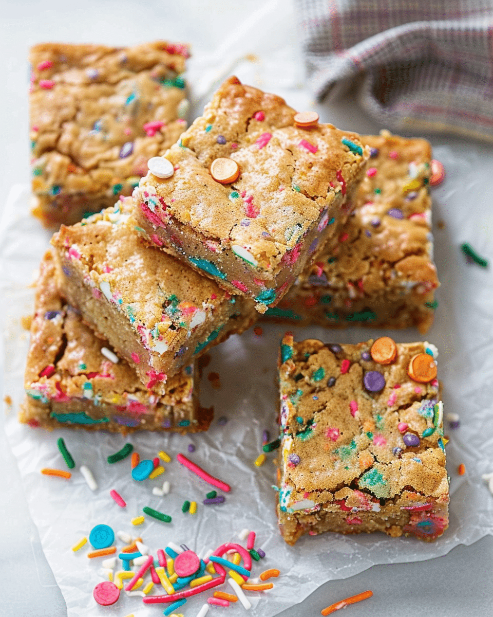 Funfetti Blondies