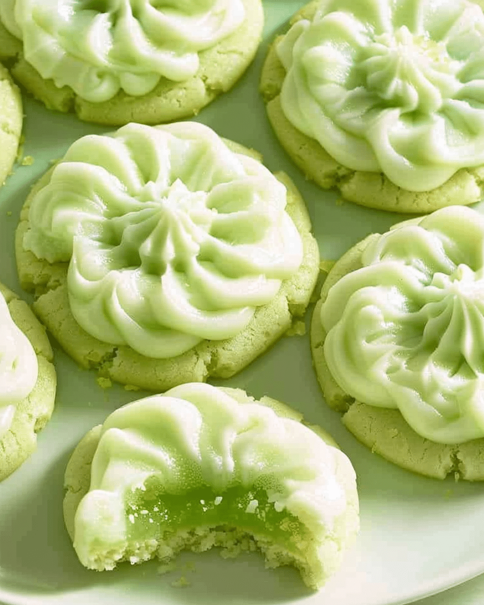 Easy Lime Jello Sugar Cookies