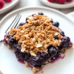 Ultimate Healthy Blueberry Crumble – Sweet, Crispy & Guilt-Free