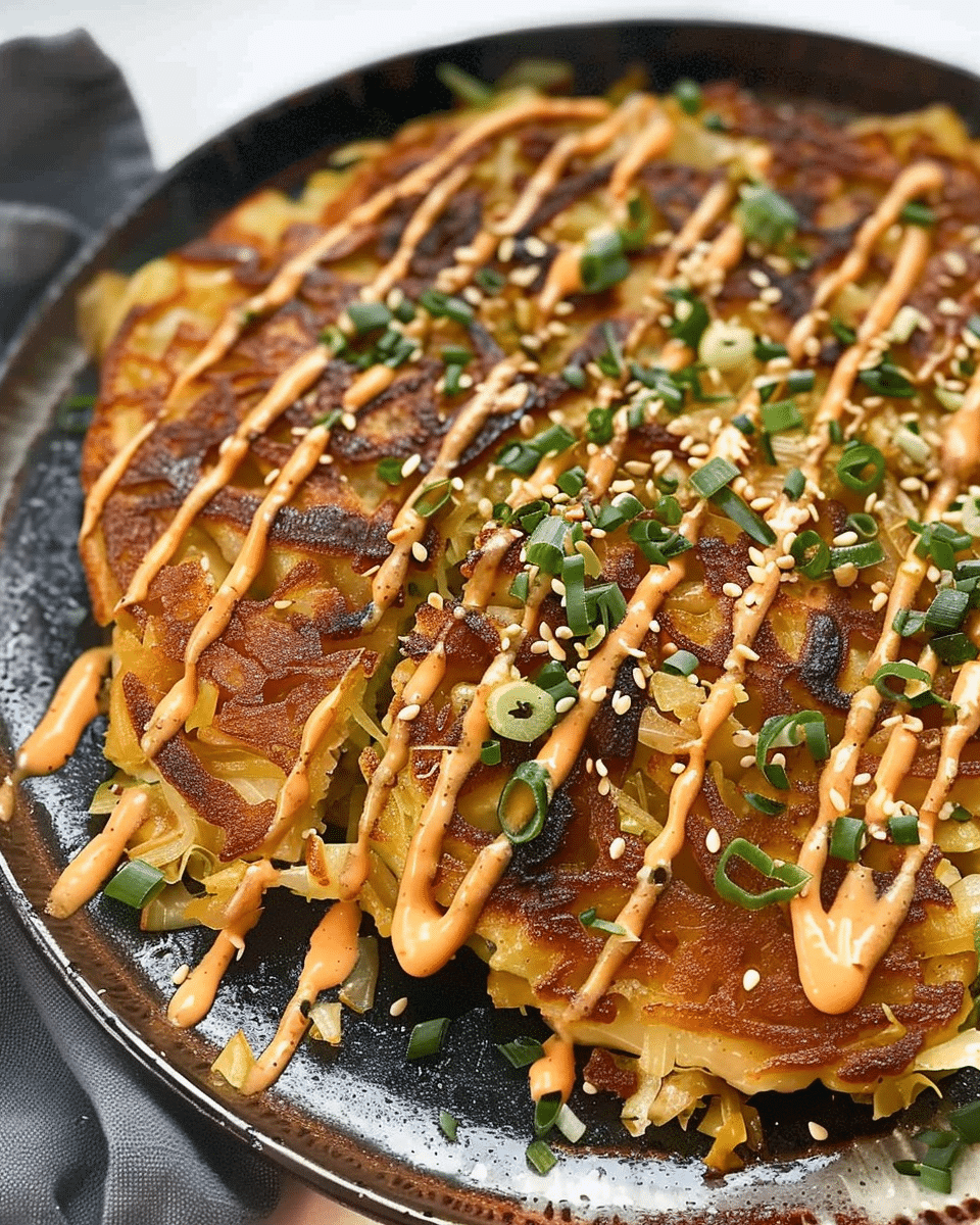 Savory Cabbage Pancakes