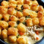 Tater Tot Chicken Pot Pie