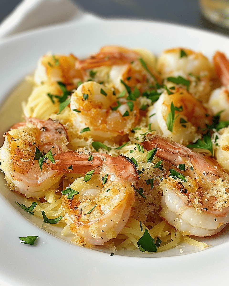 Baked Shrimp Scampi