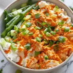 Buffalo Chicken Cottage Cheese Bowl