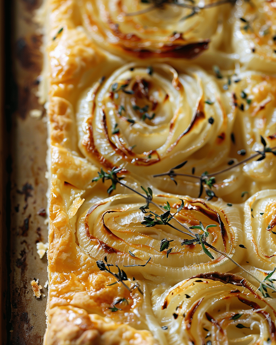 Caramelized Onion and Gruyère Tart