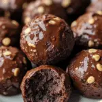 Cottage Cheese Extra Chocolate Brownie Batter Protein Bites