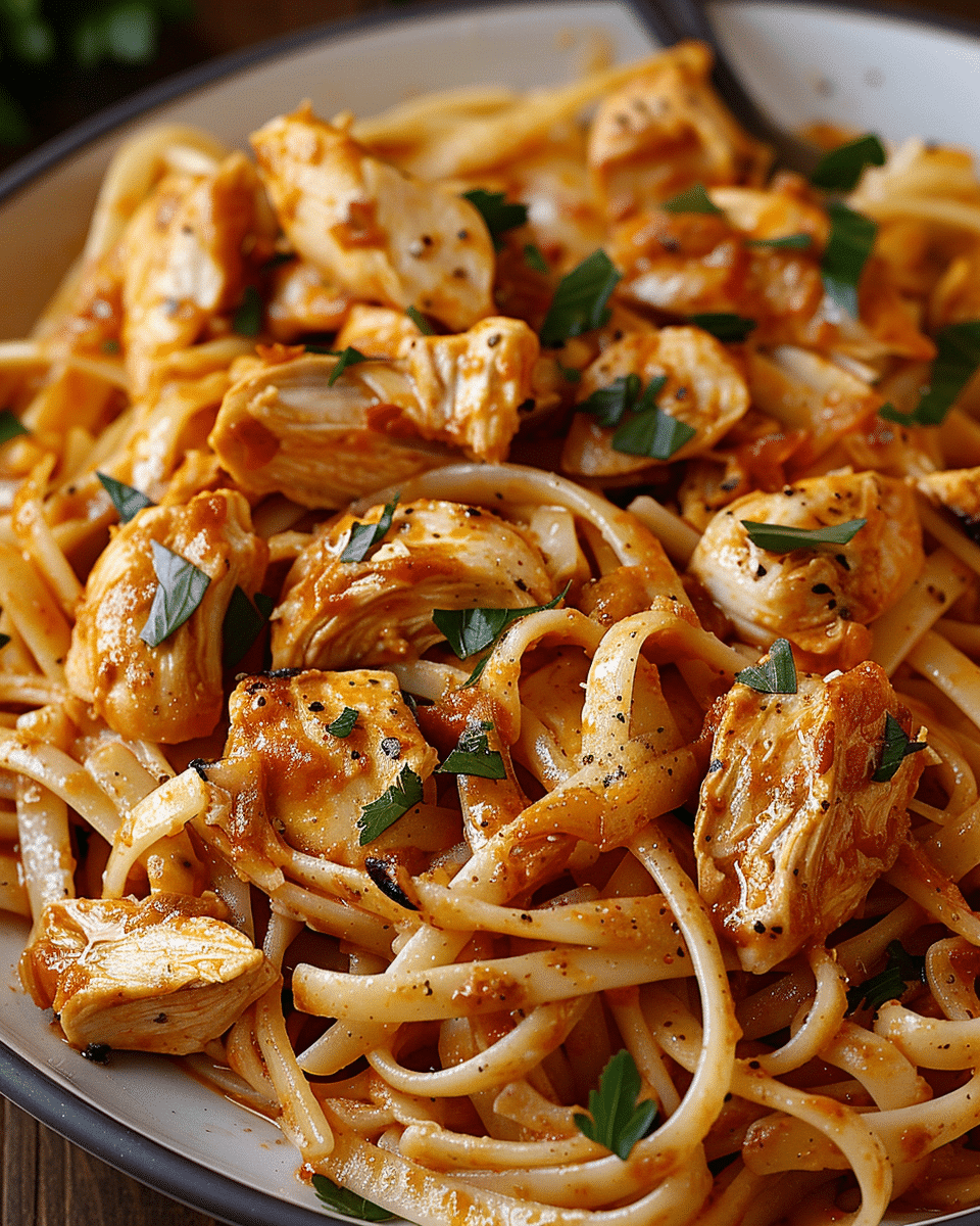 Cowboy Butter Chicken Linguine