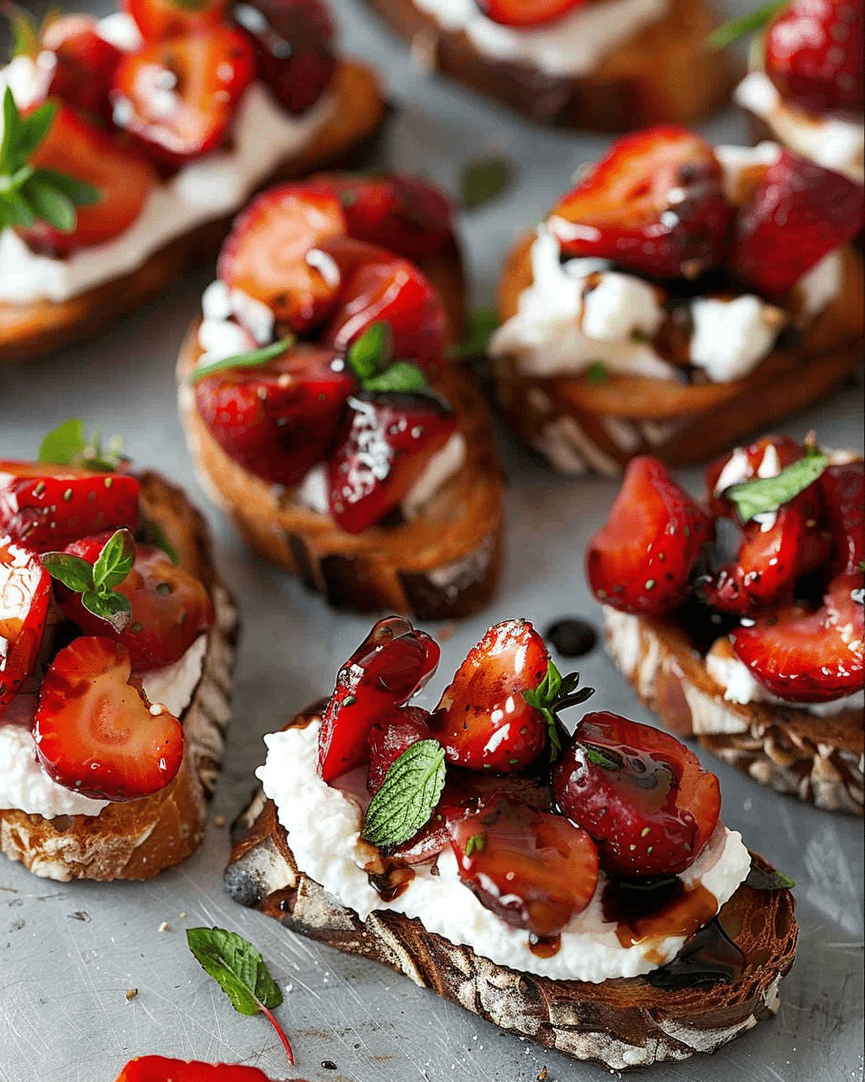 Balsamic Strawberries