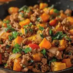 Turkey Sweet Potato Skillet