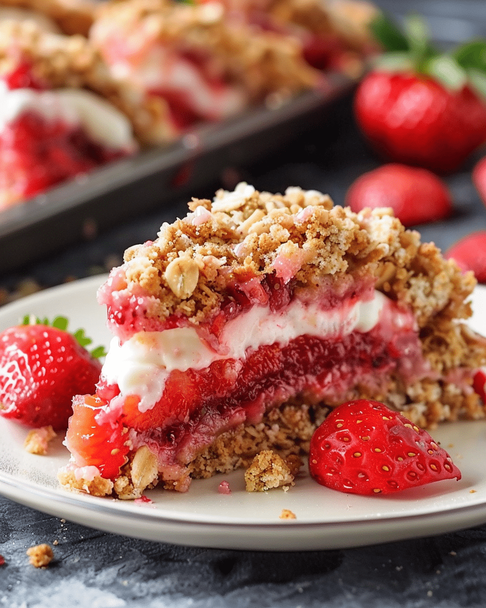 Homemade Strawberry Crunch