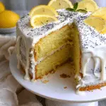 Limoncello Poppy Seed Chiffon Cake