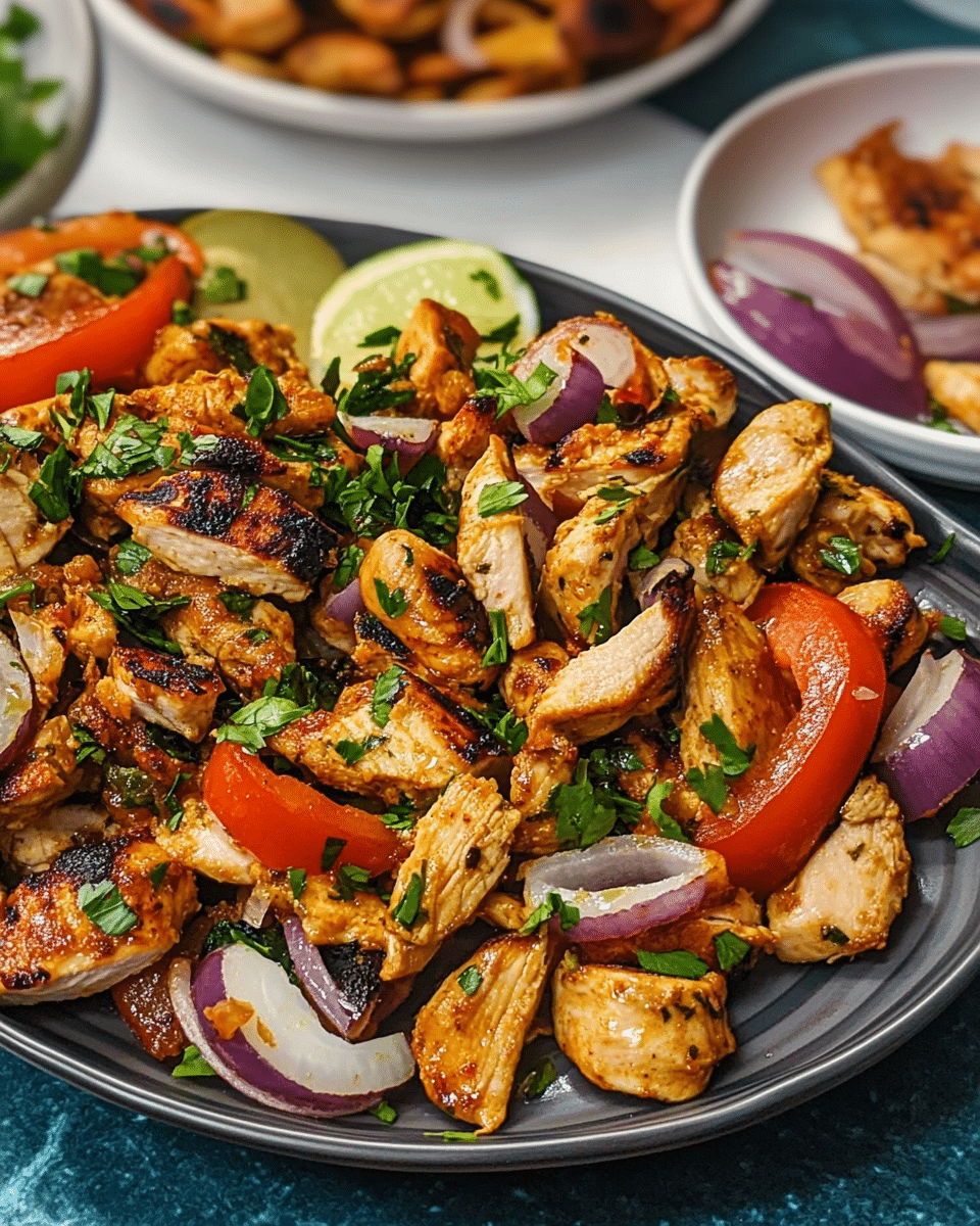 Oven-Roasted Chicken Shawarma